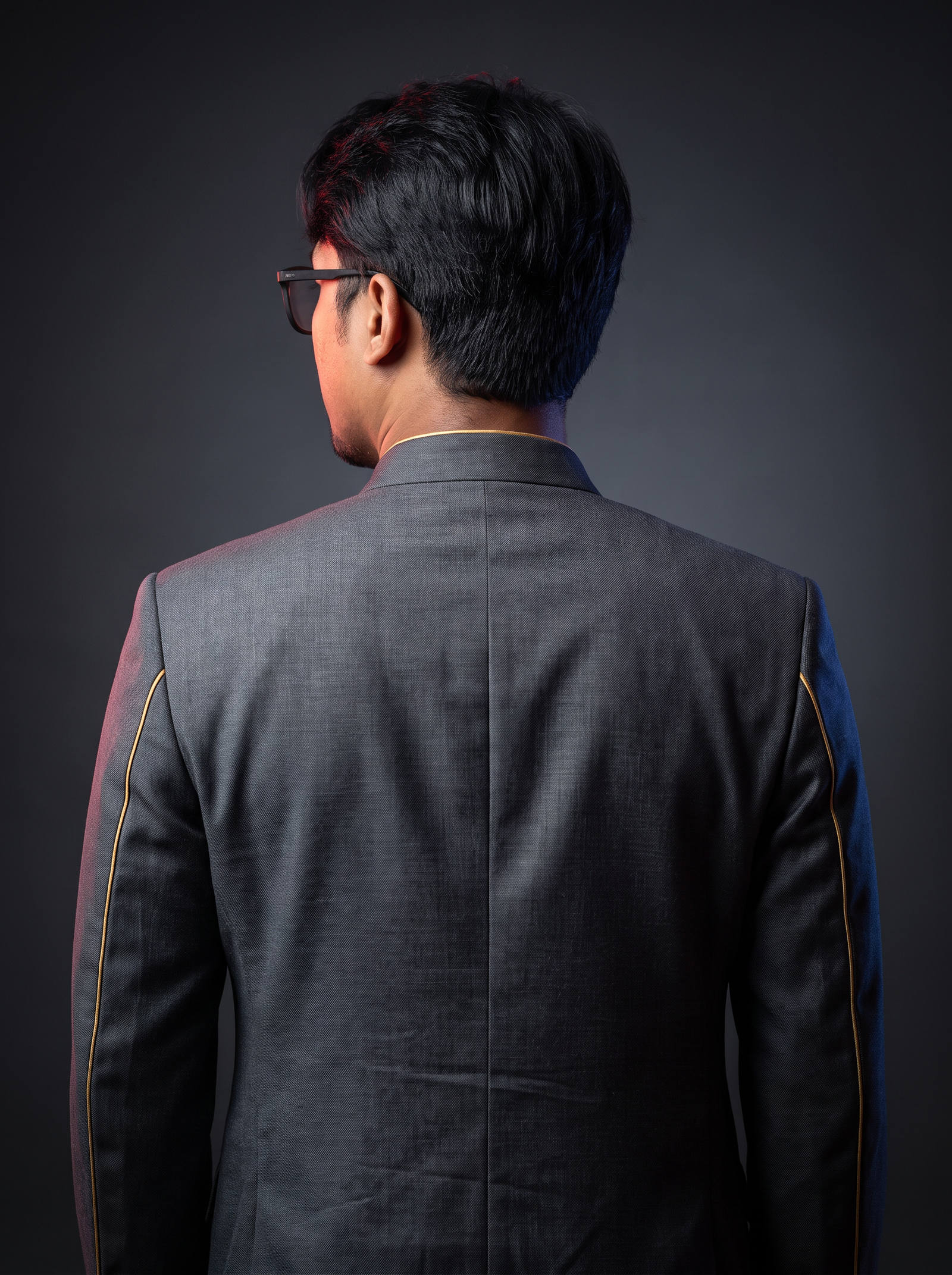 Bambang M. Wihda — back view